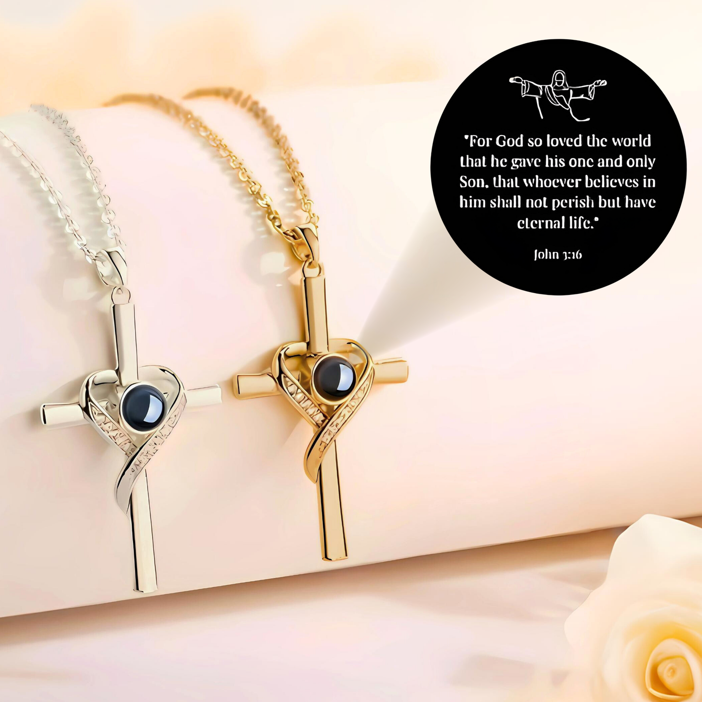verse of light necklace