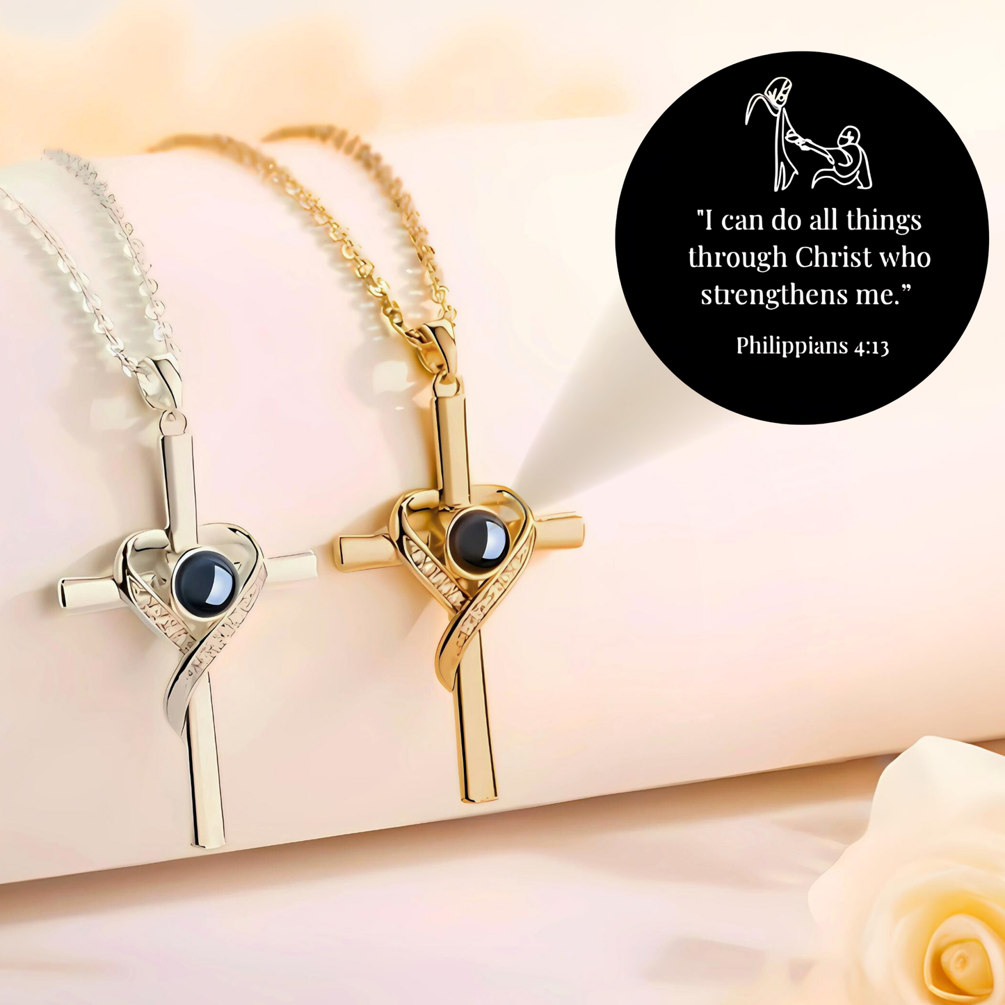 verse of light necklace